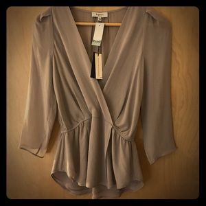 NWT! Aritzia Babaton 100% silk blouse. NWT